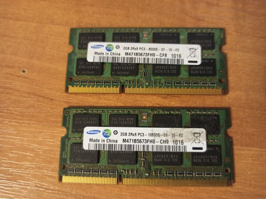 Оперативна пам'ять SODIMM Samsung DDR3