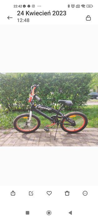 Rower wyczynowy bmx
