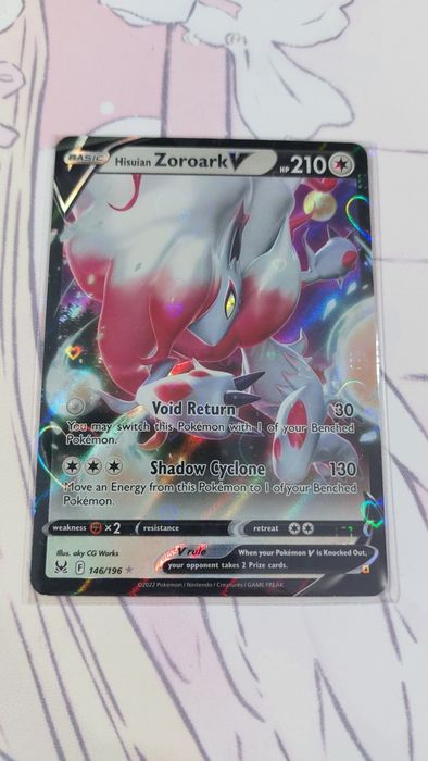 Hisuian Zoroark V karta pokemon 146/196