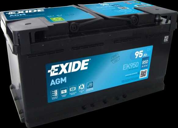 Akumulator EXIDE EK950 AGM 95Ah 850A Rumia Pruszcz  Gdańsk