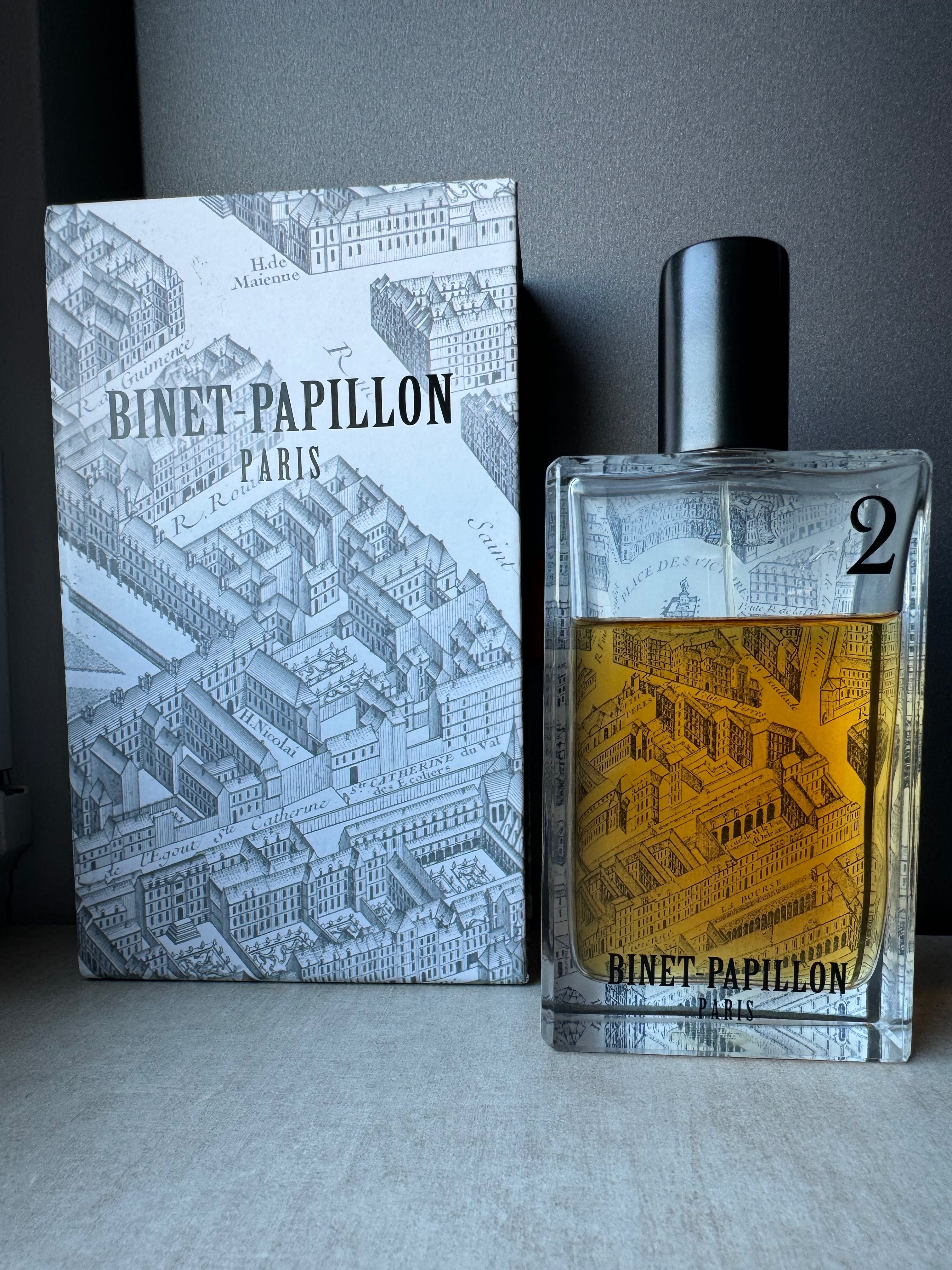 Binet-Papillon Paris no.2 Ambre Demi-Deuil