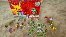 POKEMON figurki komplet z kalendarza plus gratis