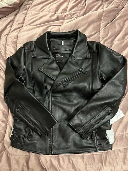 Casaco em pele BMW Classic