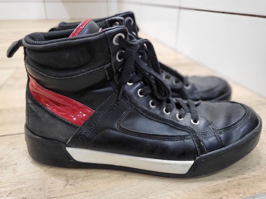 Calvin Klein buty skórzane zimowe rozm 44 okazja stan bdb