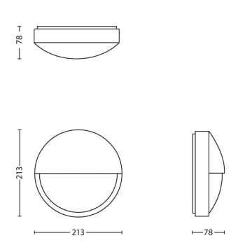 2 Candeeiros Philips de exterior