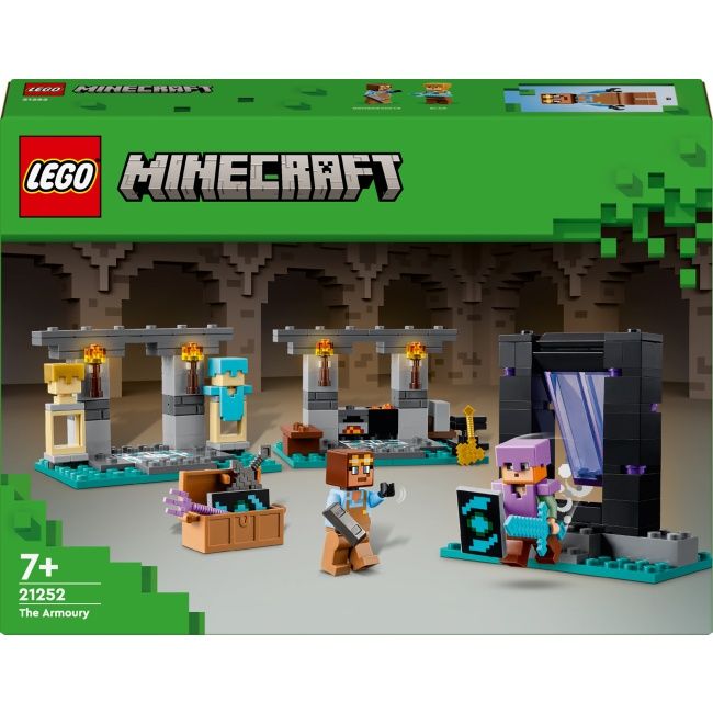 Конструктор LEGO Minecraft Зброярня 21252