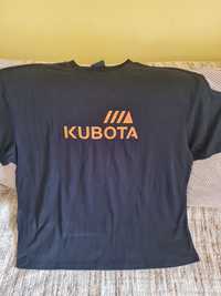 T-shirt czarny KUBOTA męski r. XL