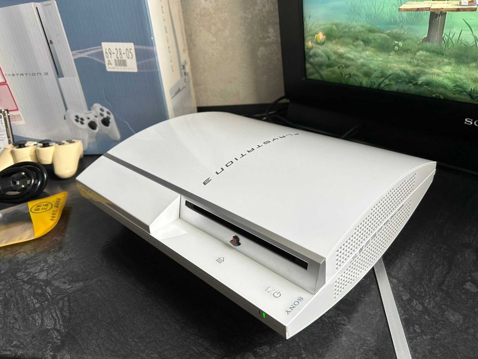 Konsola PS3 FAT (dysk 500Gb) CECHH00 Ceramic White po serwisie