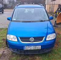 Volkswagen touran 1.6 benzyna klima rezerwacja