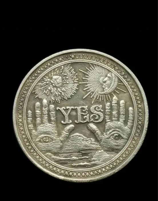 Монета  Да/нет металлическая