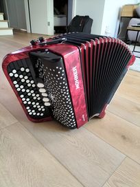 Akordeon Hohner NOVA III 96 basów 3 chóry,,gryf B po prostu NOWY !!!