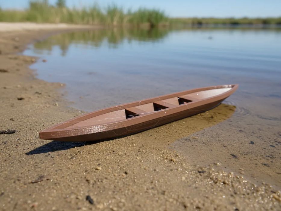 Canoa Detalhada para Colecionadores