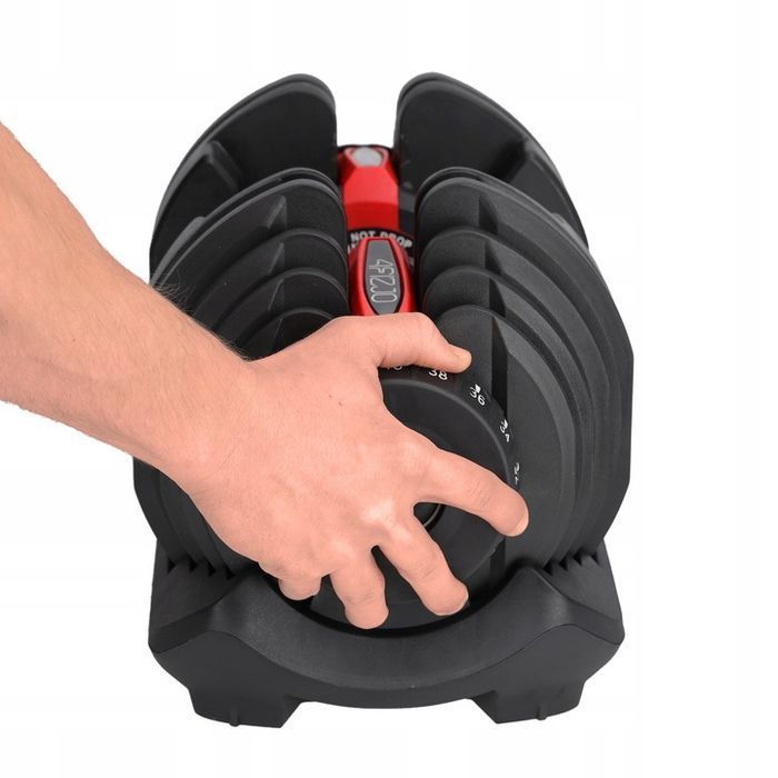 Hantel Regulowany System Ciężar 5-40kg Premium