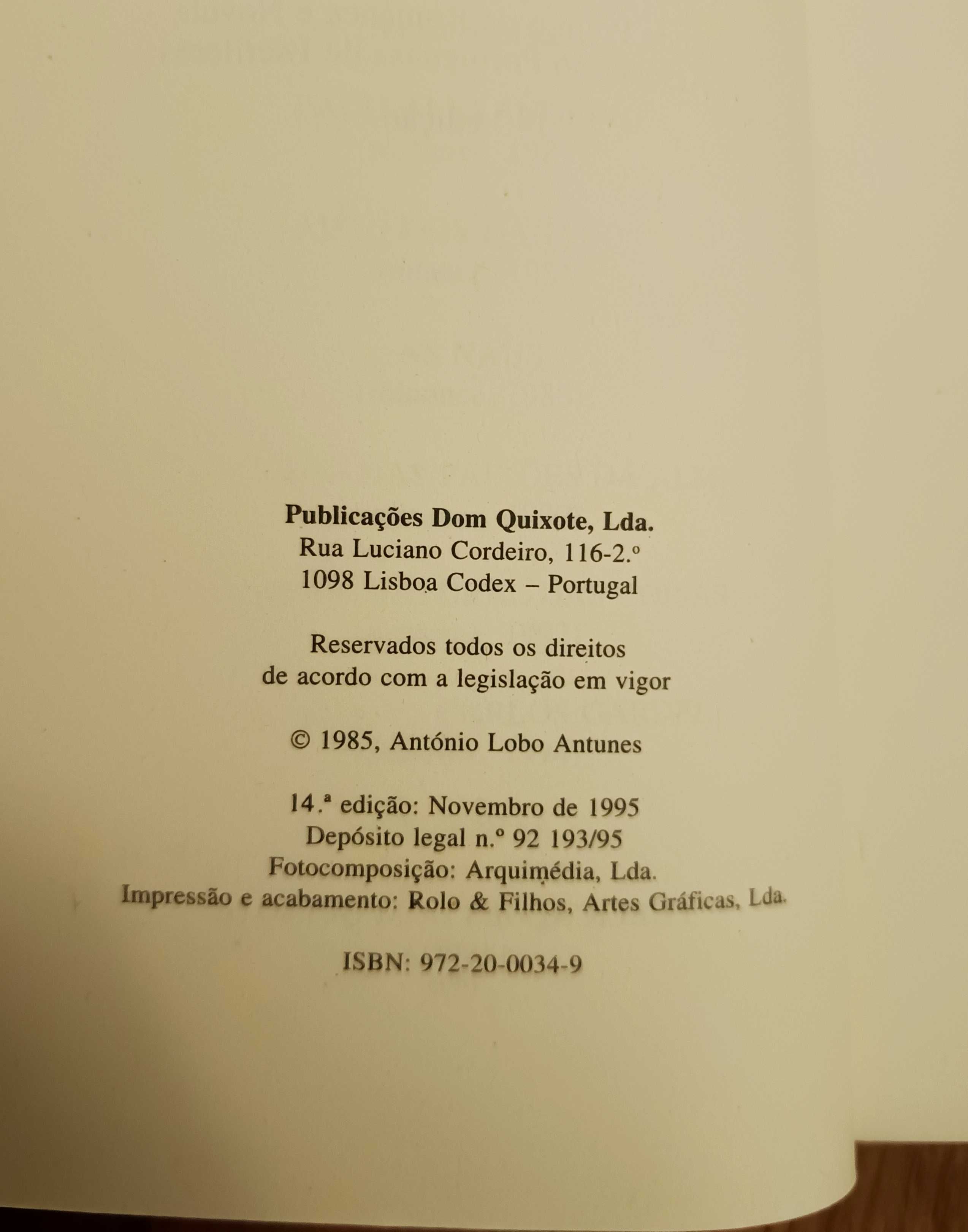 Auto dos Danados - António Lobo Antunes (portes incluídos)