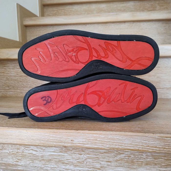 męskie sneakersy Christian Louboutin z ćwiekami, r.42