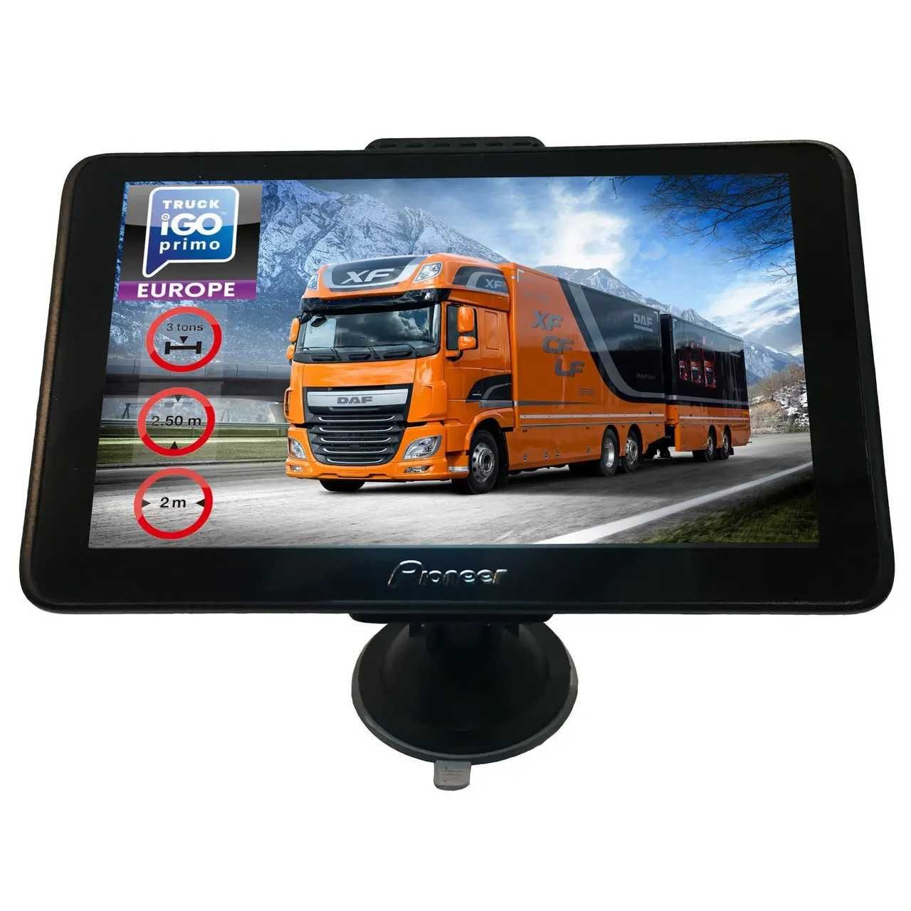 GPS навігатор Pioneer 7, карти Європи та України 2025р!