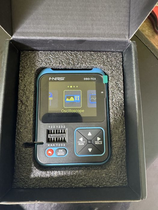 Osciloscopio medidor componentes