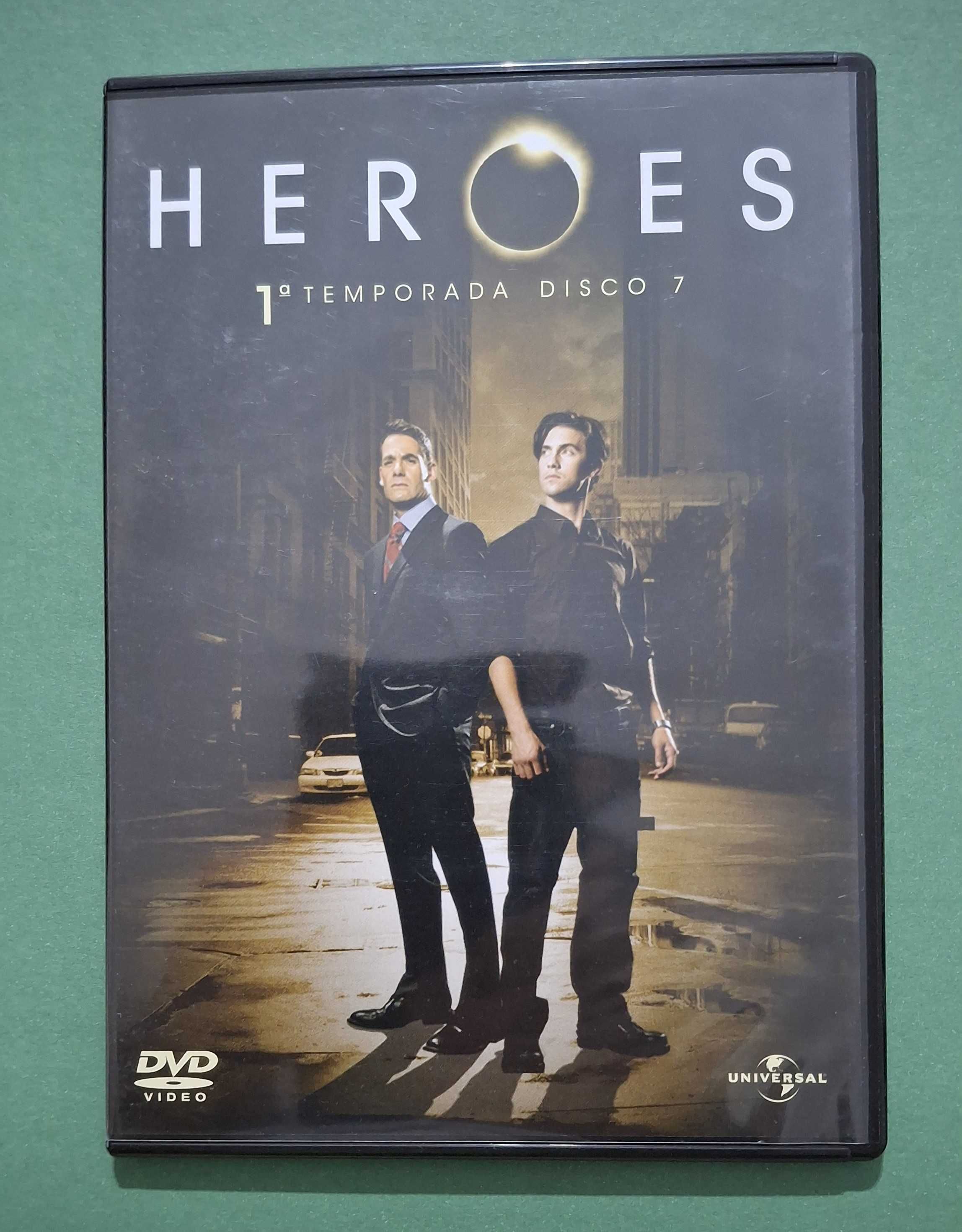 Série Heroes - 1ª temporada completa (7 DVDs) artigo novo