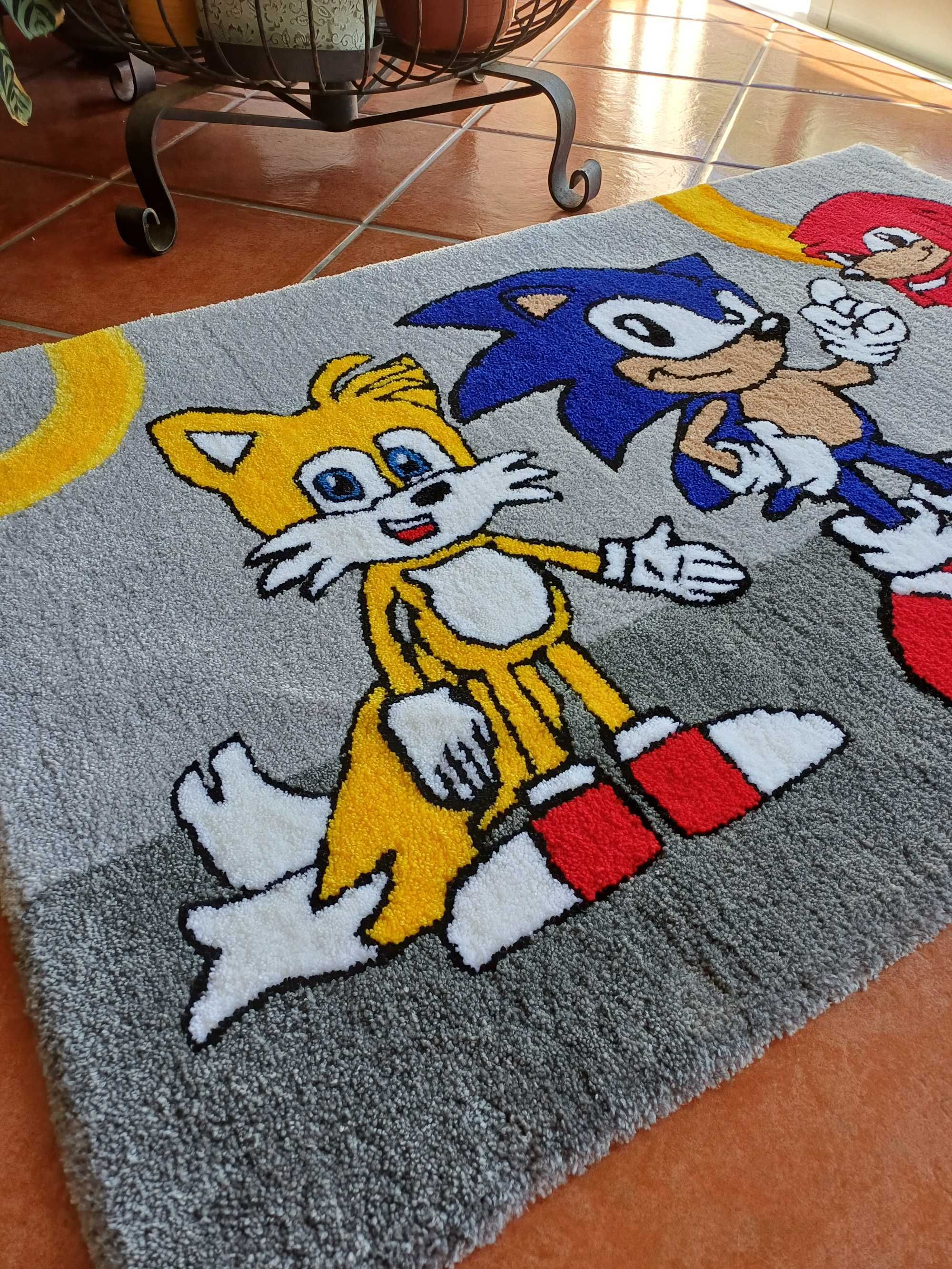 Tapete de criança personalizado e confortável "Sonic"