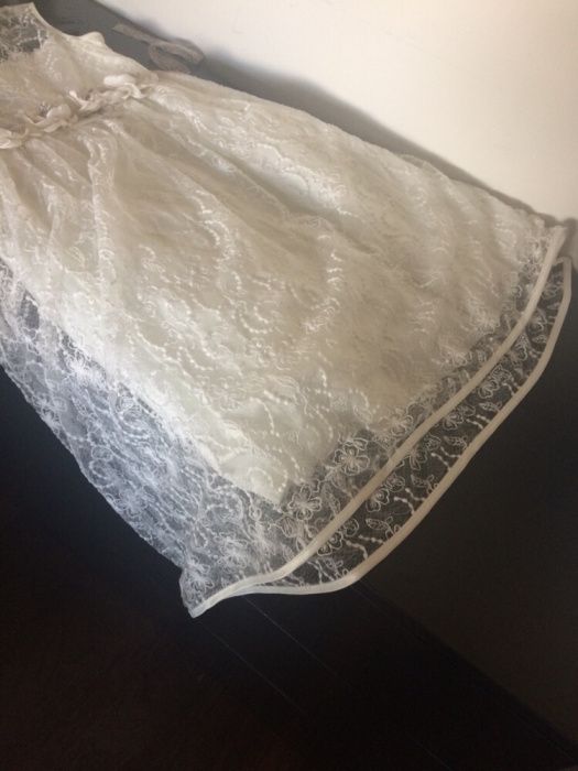 Vestido comunhão, estilo campestre