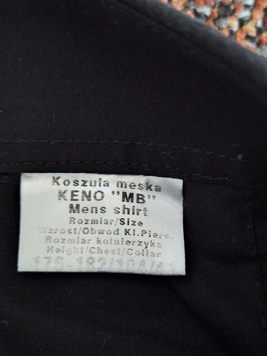 Koszula męska czarna sunset suits