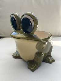 Doniczka ceramiczna żaba