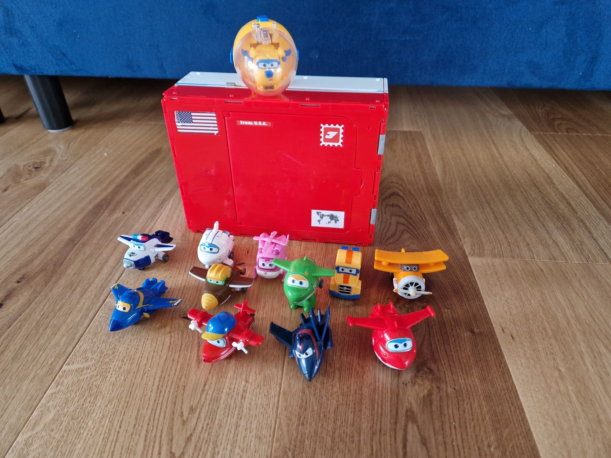 Lotnisko Super Wings z figurkami