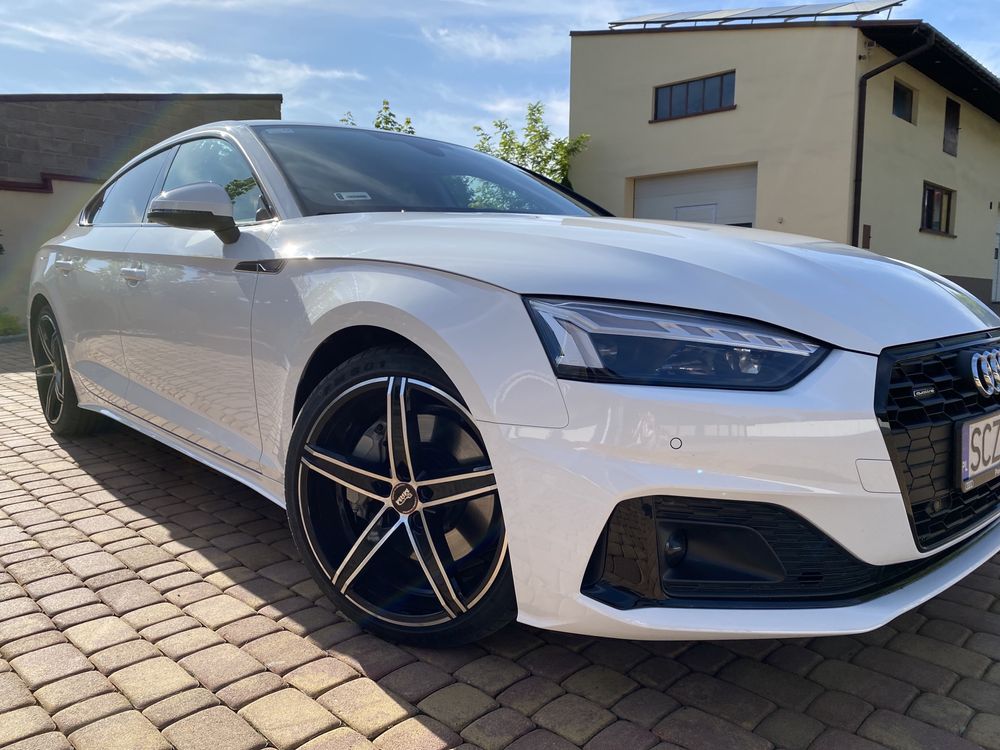 Auto do ślubu wesele Audi A5 Sportback białe Wolne Terminy