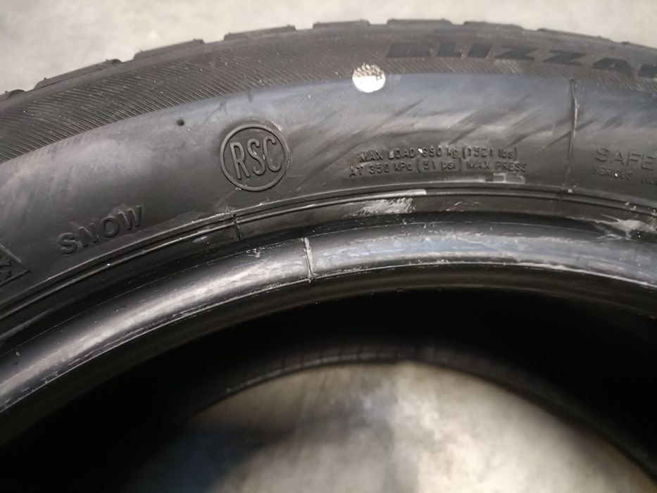 Opony zimowe Bridgestone Blizzak LM001 225/50R18 95H,- RSC * BMW