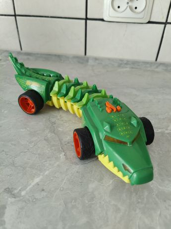 Крокодил, машинка монстр Hot Wheels