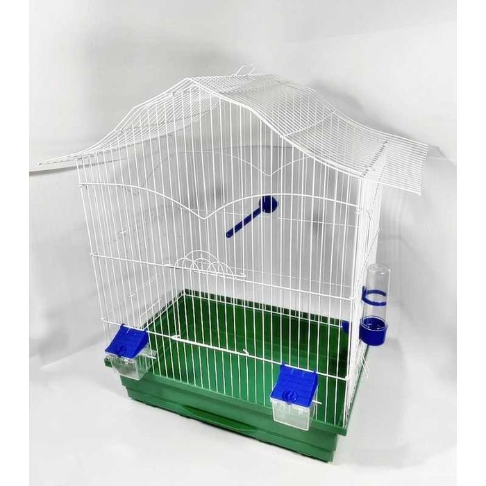 Просторная клетка-дворец для попугаев. AvLori. 47х30х62см.