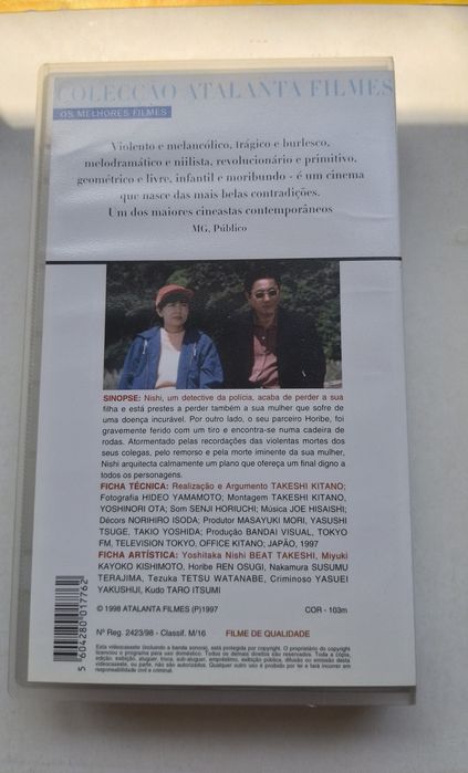 VHS Hana Bi (Fogo de Artifício)