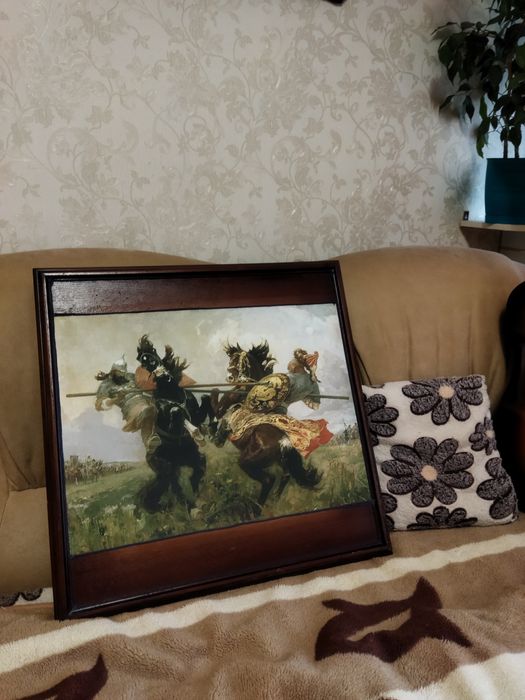 Картина шахматы Гарри Поттер доска. Ручная работа фигуры покупные