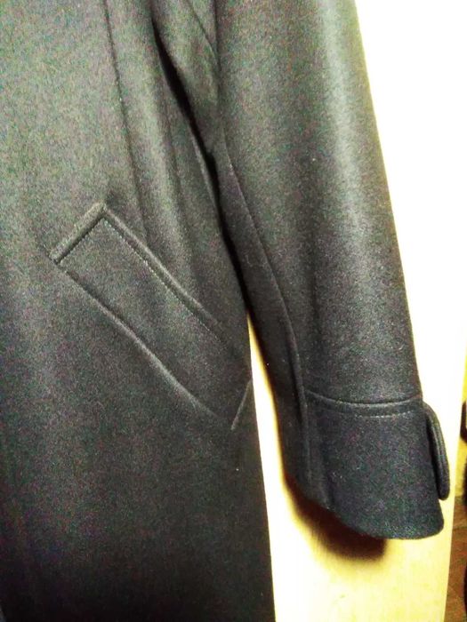 Пальто мужское драповое длинное