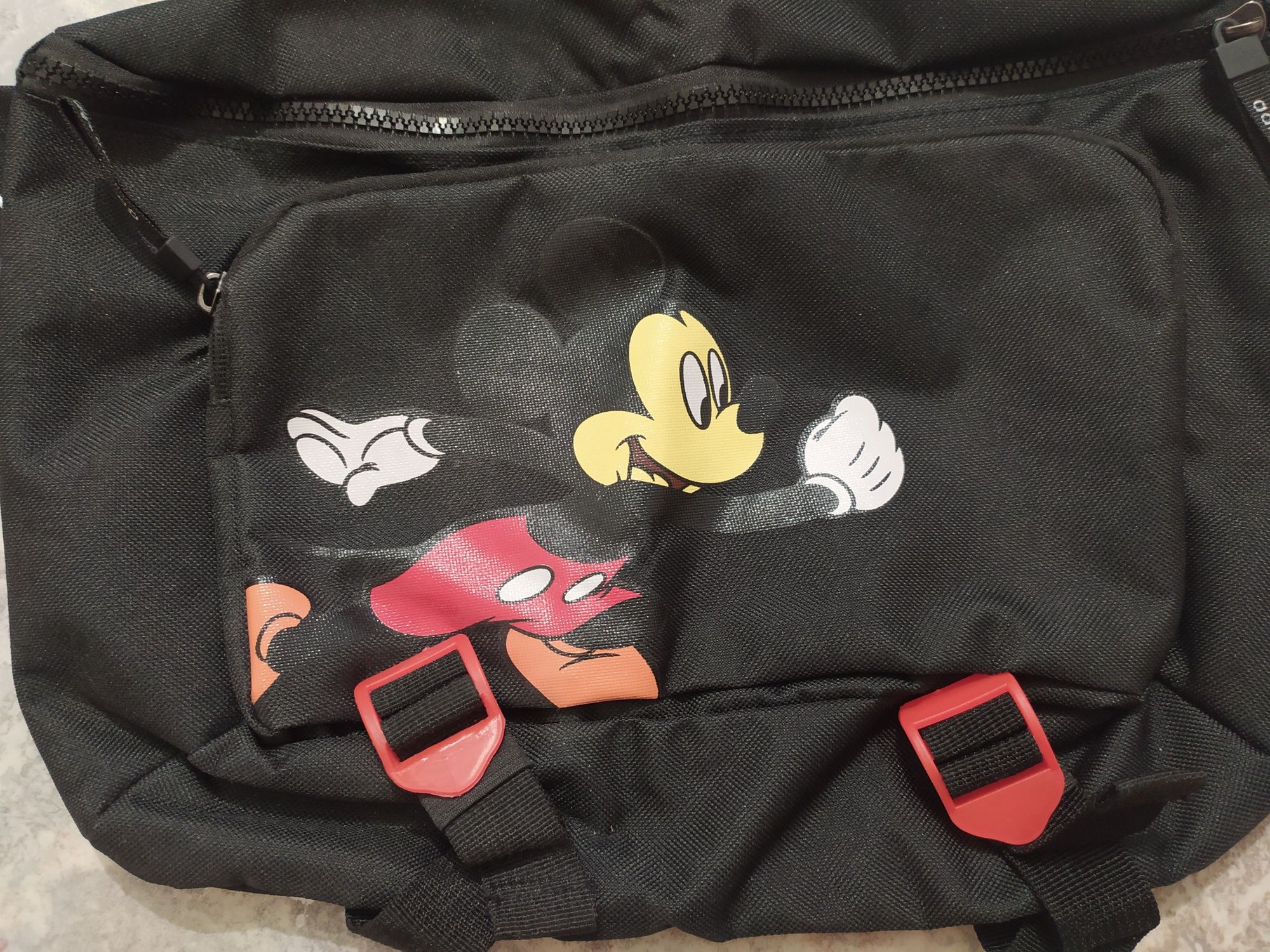 Сумка- портфель-рюкзак  с Микки Маусом