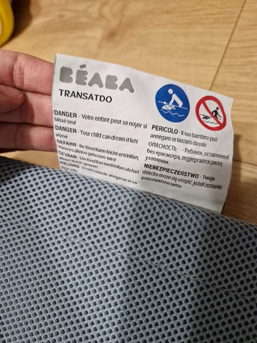 Leżaczek do kąpieli