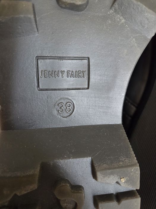 Martensy 38 Czarne półbuty