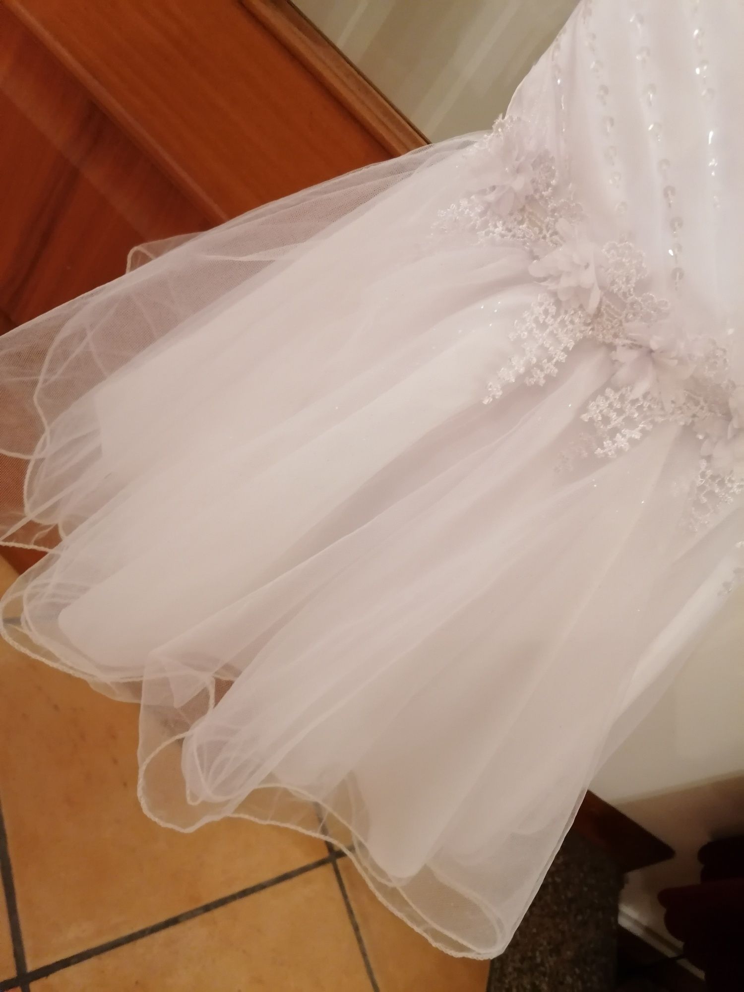 Vestido Branco 3 anos