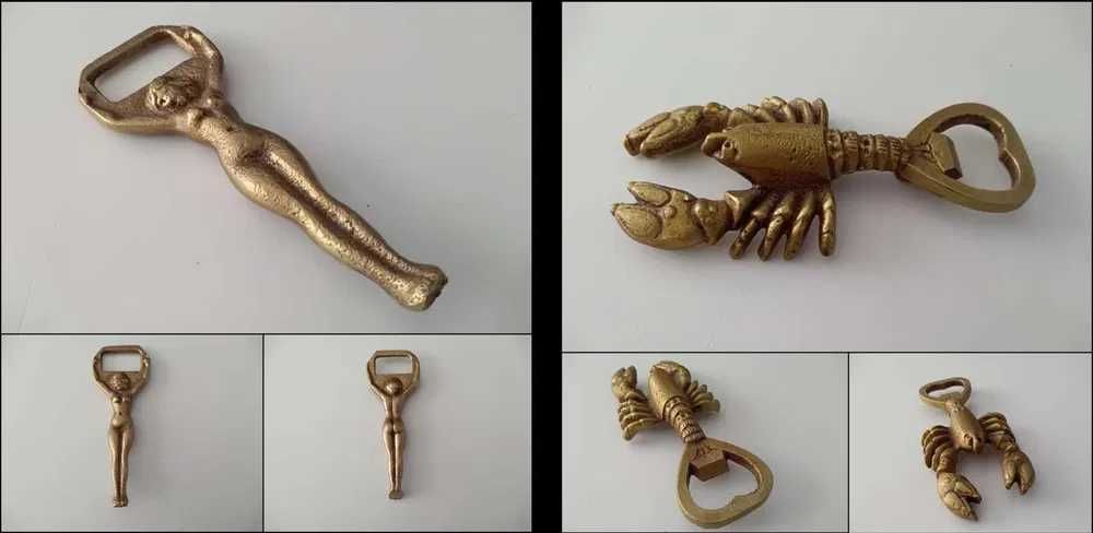 Diversos artigos de artesanato em bronze (ver imagens seguintes)