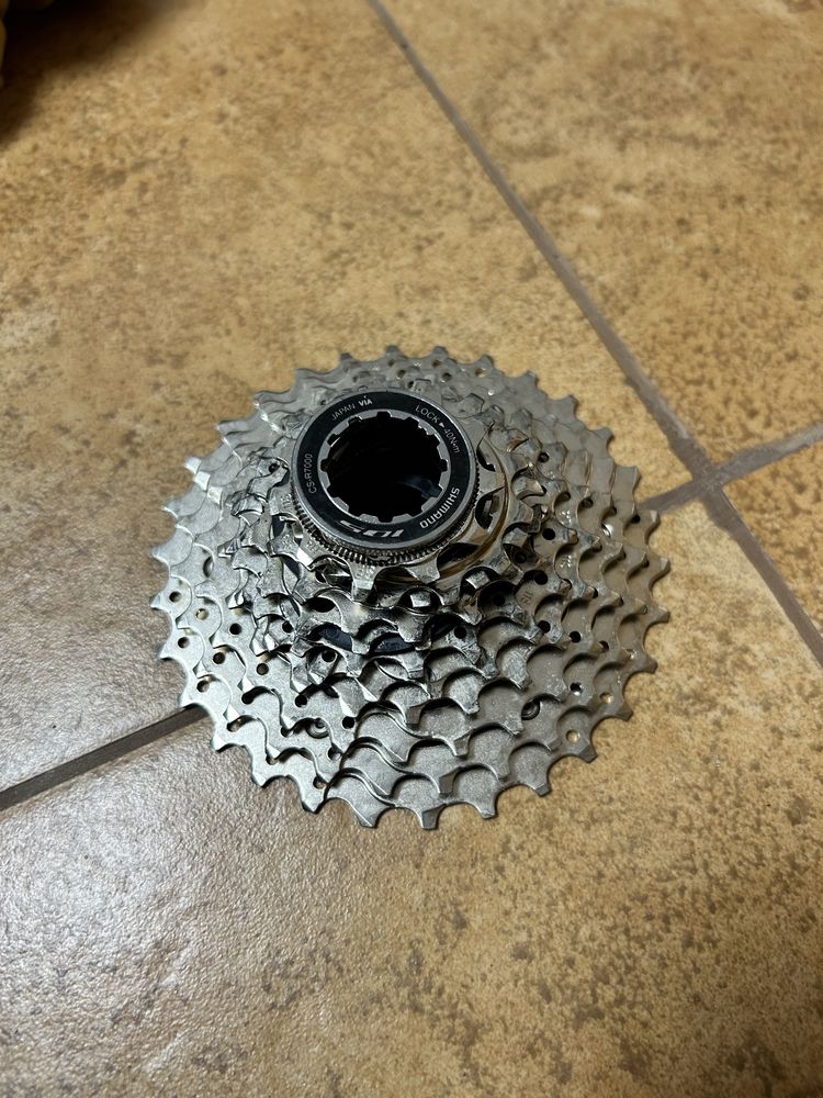 Shimano 105 r7000 перекидка, касета, шифтери