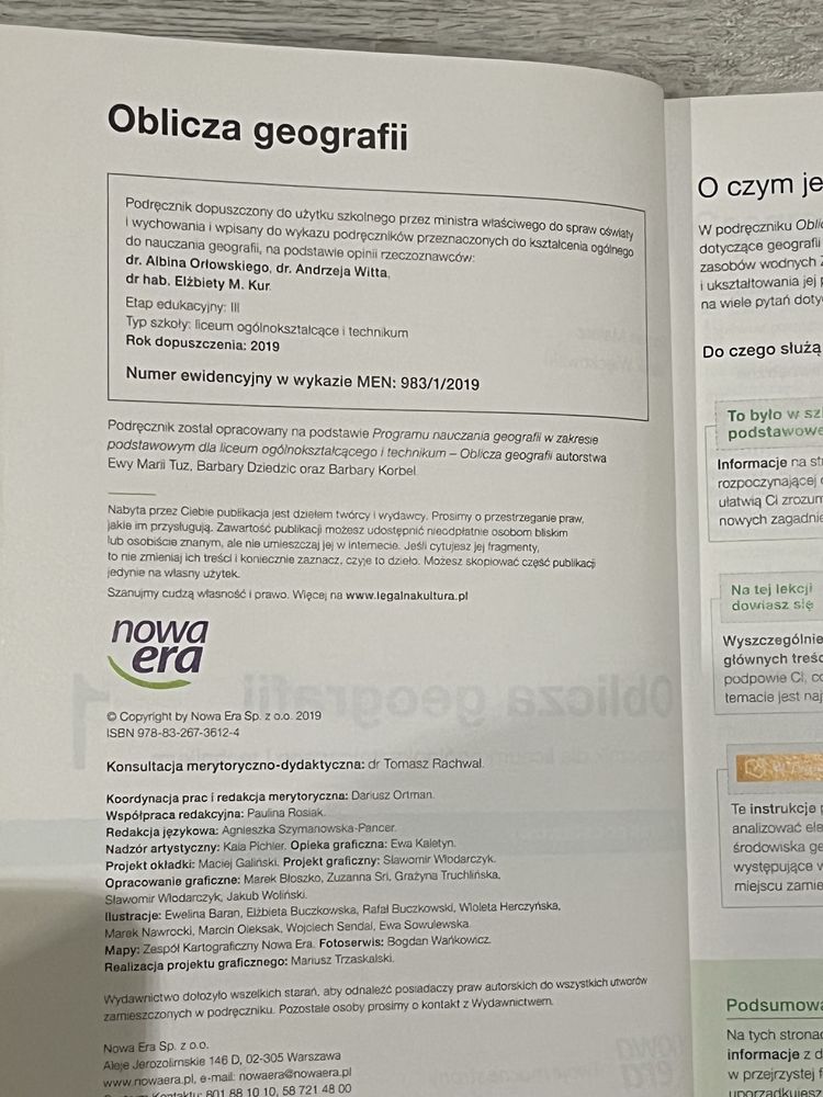 Oblicza geografii 1 poziom podstawowy