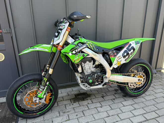 Kawasaki kx450f motard