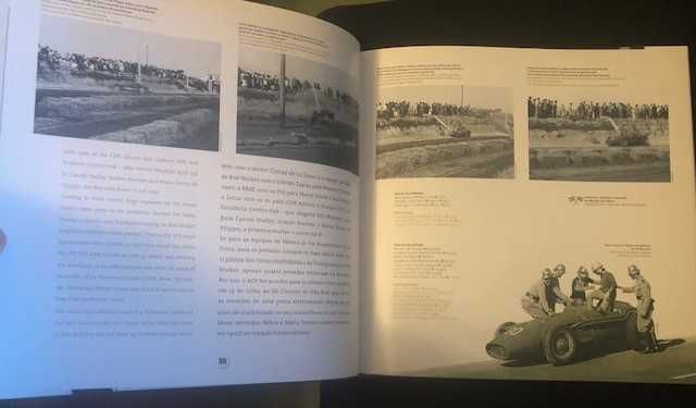 Livro dos CTT "50 Anos da Fórmula 1 em Portugal", de Francisco Santos