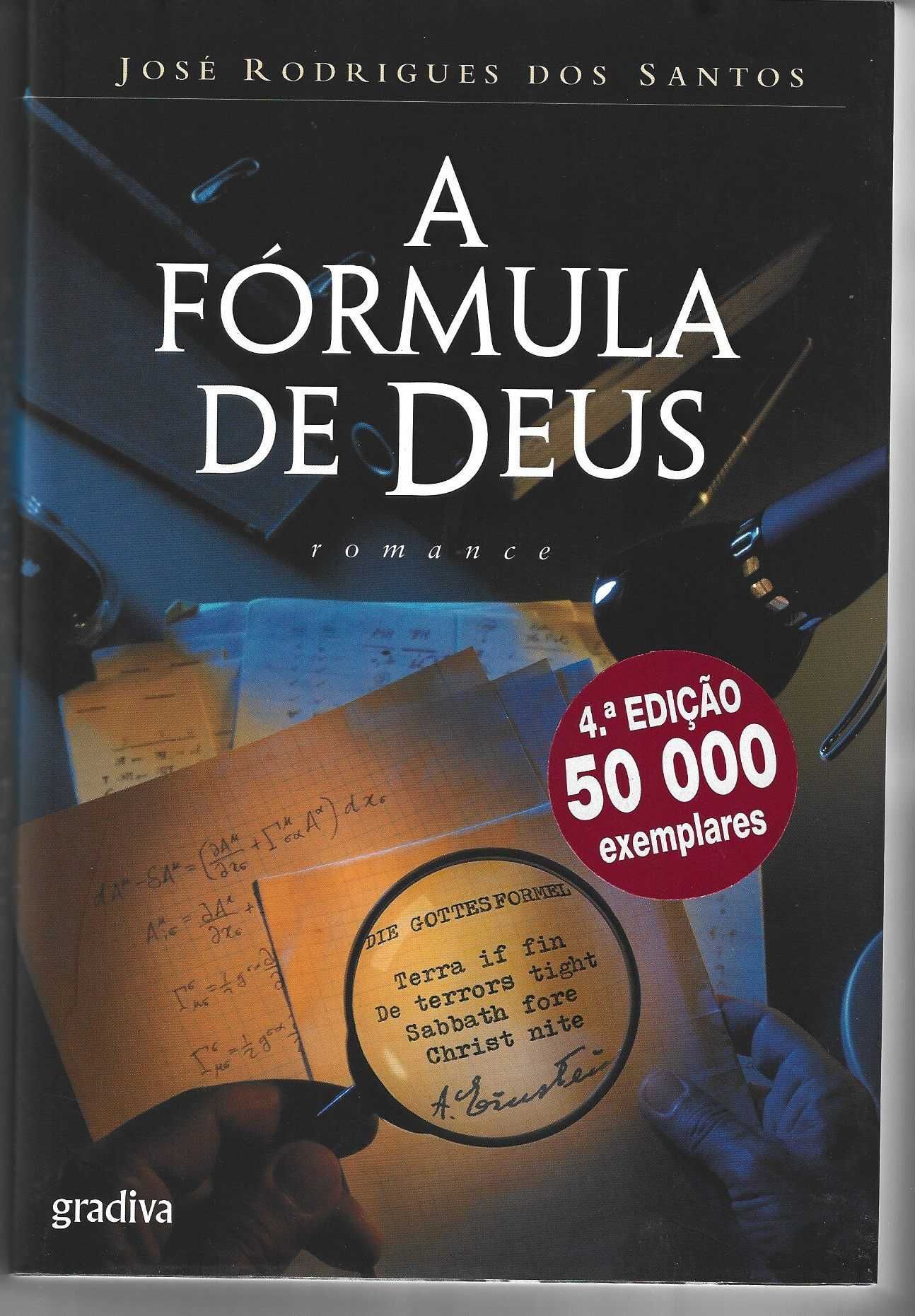 A Fórmula de Deus, de José Rodrigues dos Santos