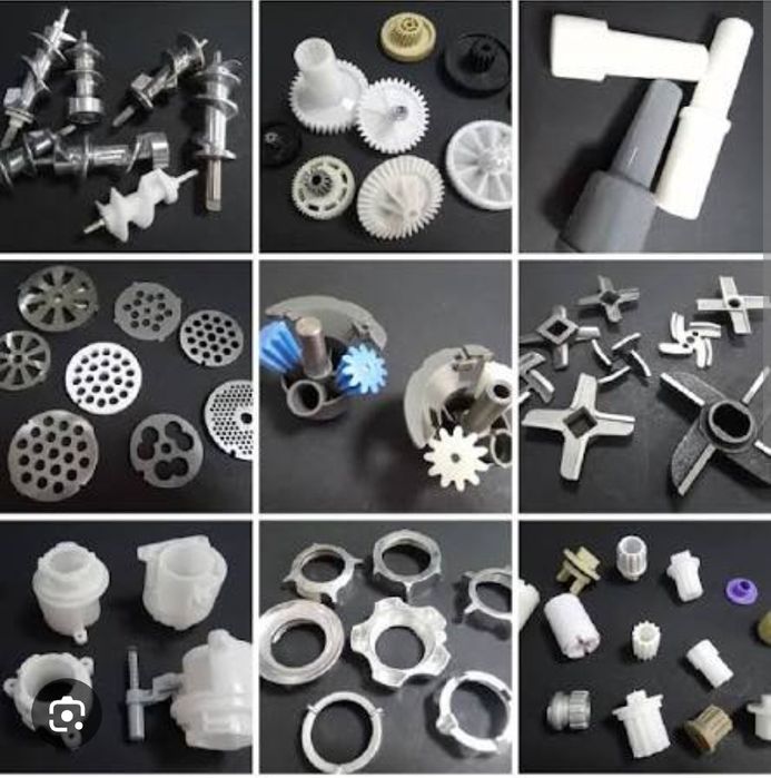 Запчастини для м'ясорубок шестерні_втулка_ніж