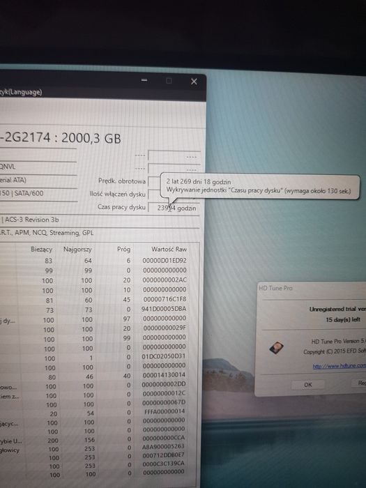 Dysk  HDD  2 TB 2,5' Seagate Skyhawk PC Laptop Xbox PS4 NAS