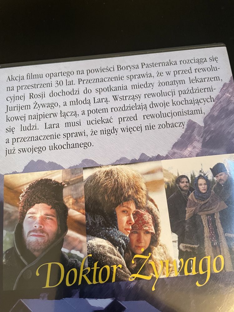 Doktor Żywago film DVD