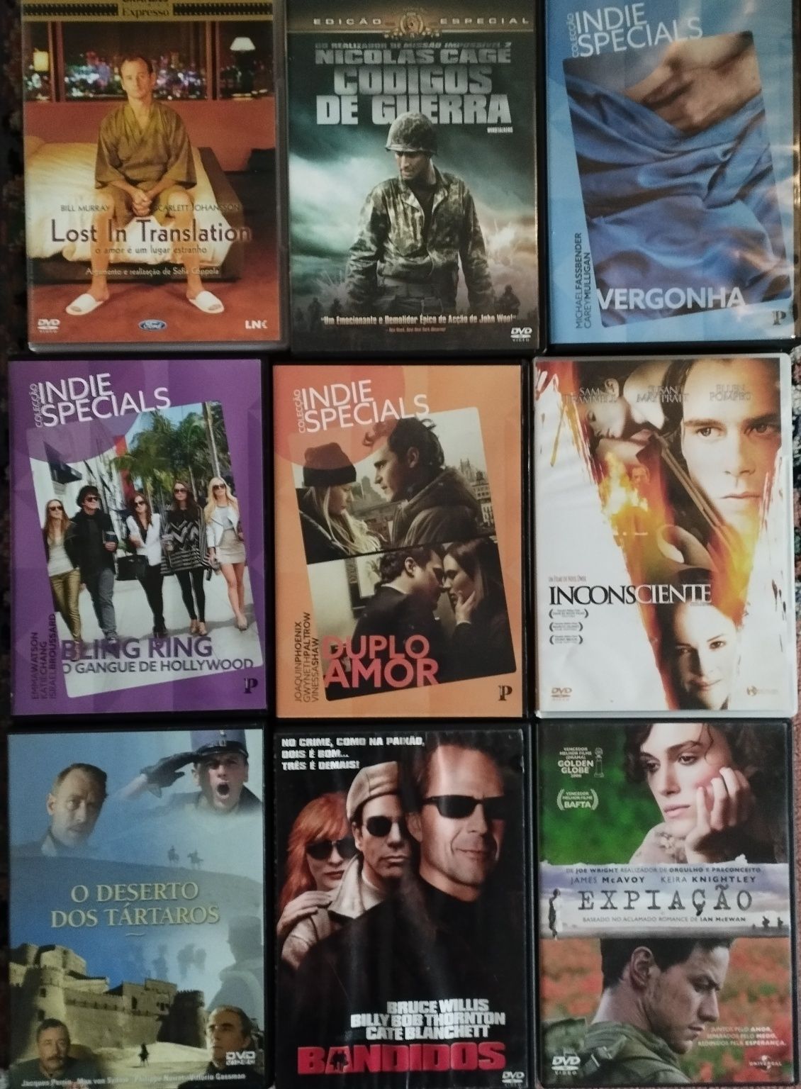 Vários filmes em dvd