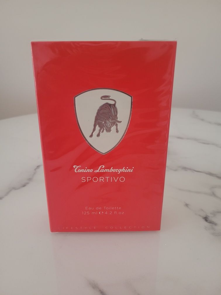 Perfumy Tonino Lamborghini Sportivo Woda toaletowa 125 ml męska NOWE