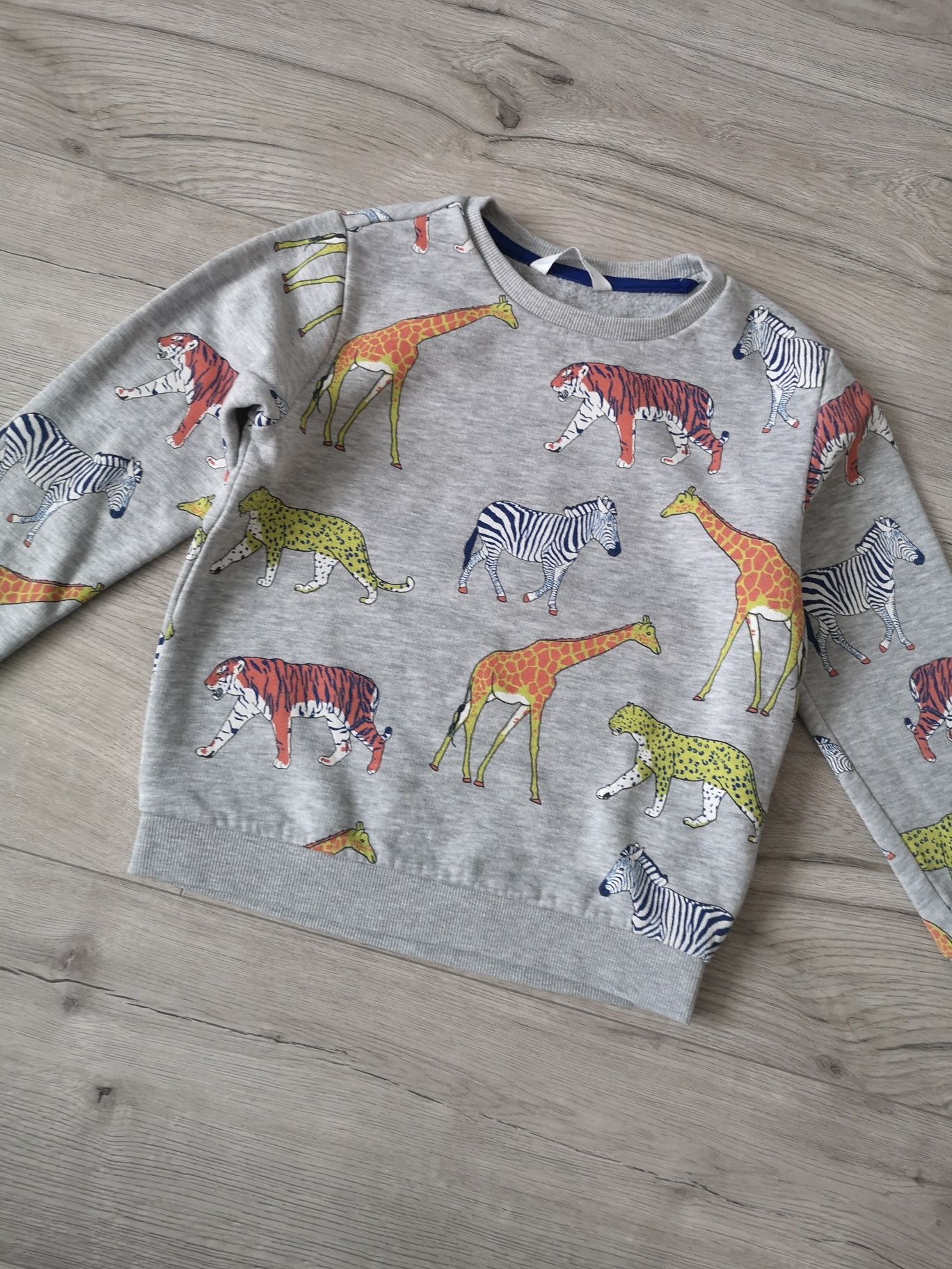 Bluza chłopięca w zwierzęta r 116 Marks&Spencer